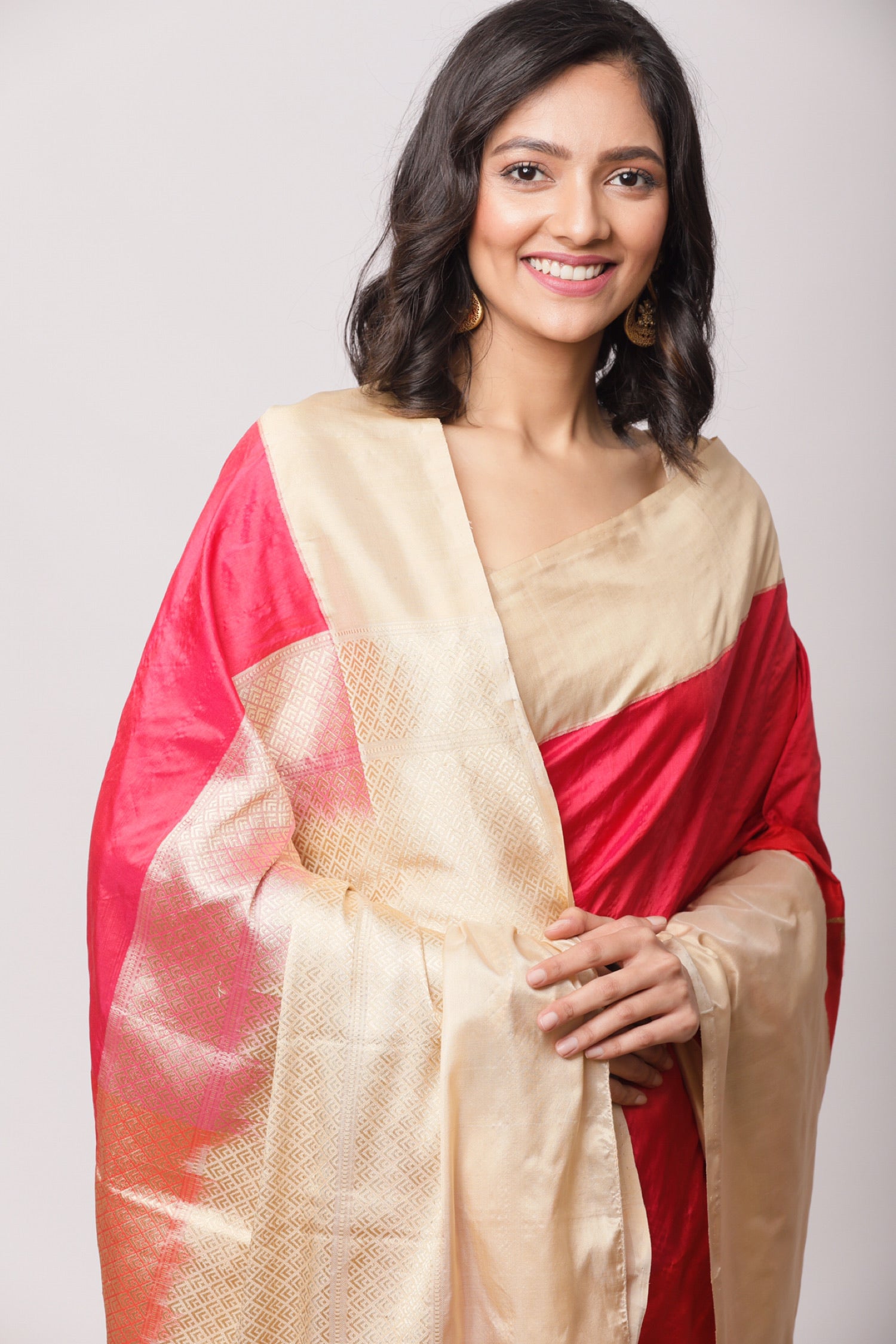 Rohini kanjiveram silk saree