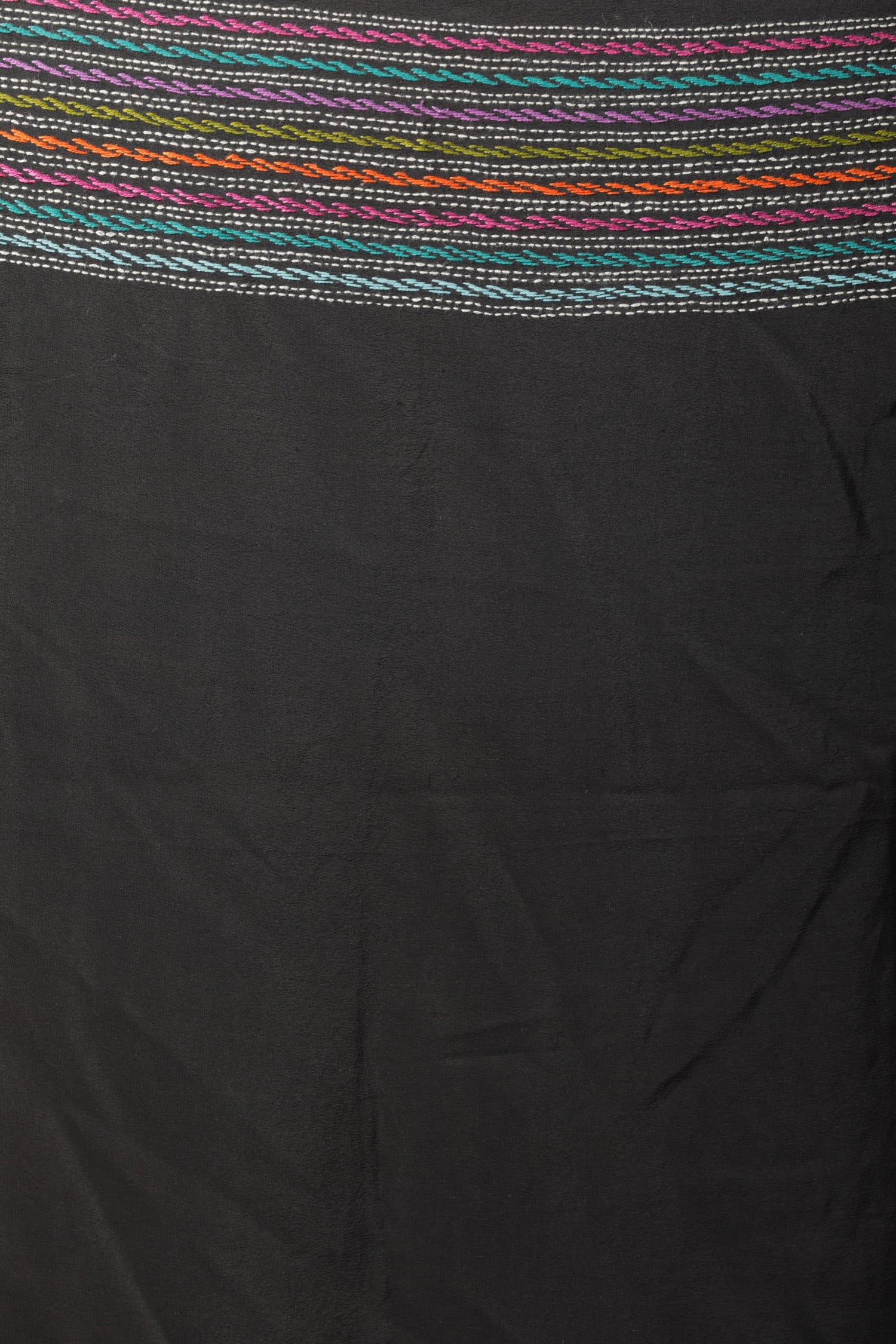 Joba Crepe Kantha Saree