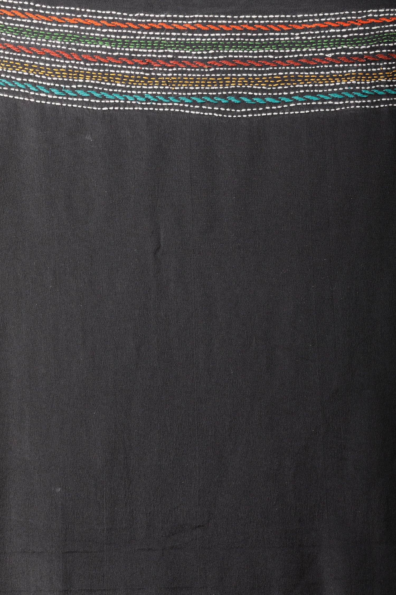 Joba Crepe Kantha Saree